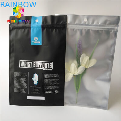 Telefon kılıfı kilitli plastik mühürlü çanta, Stand Up fermuarlı kese çanta üç tarafı mühürlü