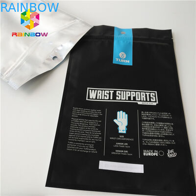 Telefon kılıfı kilitli plastik mühürlü çanta, Stand Up fermuarlı kese çanta üç tarafı mühürlü