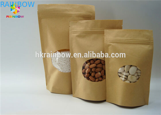 Küçük Alüminyum Folyo Zip Kilidi Kağıt Torba Ambalaj Kılıfı Doypack Gıda İçin Mat Etkisi