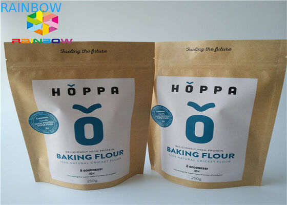 Küçük Alüminyum Folyo Zip Kilidi Kağıt Torba Ambalaj Kılıfı Doypack Gıda İçin Mat Etkisi