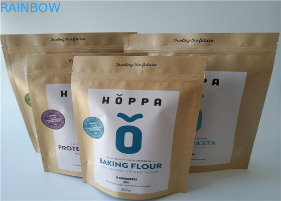 Küçük Alüminyum Folyo Zip Kilidi Kağıt Torba Ambalaj Kılıfı Doypack Gıda İçin Mat Etkisi