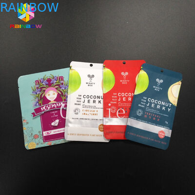 Mylar Kılıfı Kavrama Mühür Çanta Gıda Sınıfı Depolama Kozmetik Çay Tozu Örnek Giveaway