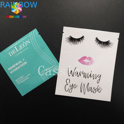 Laminat PE PET Alüminyum Folyo Kılıfı Ambalaj Yüz Maskesi Plastik Torbalar CMYK Gravür