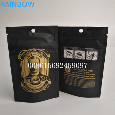 Koku Dayanıklı Küçük Plastik Torbalar Paketleme Yabancı Otlar Mylar Çocuk Dayanıklı Çanta