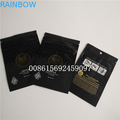 Koku Dayanıklı Küçük Plastik Torbalar Paketleme Yabancı Otlar Mylar Çocuk Dayanıklı Çanta