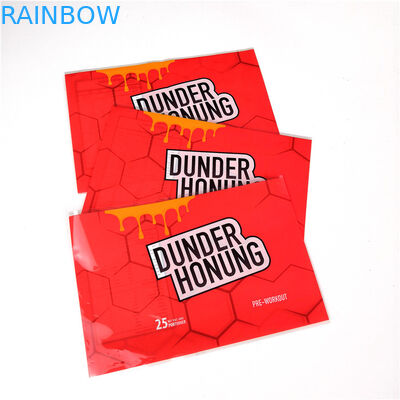 Su geçirmez Shrink Sleeve Etiketler Yapışkanlı Şeffaf Baskılı Enerji İçeceği Isıya Duyarlı