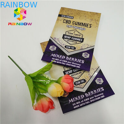 Bitkisel Kapsül Alüminyum Folyo Ambalaj 3g 5g 10g Nem Kese Özelleştirilmiş Boyut