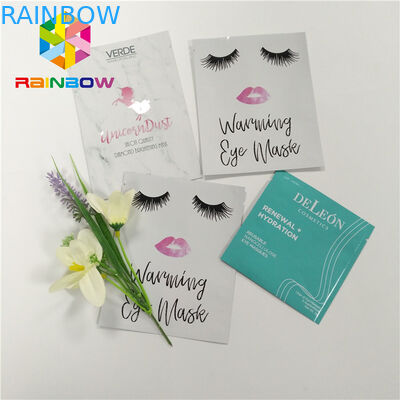 Üç Yan Mühür Özel Baskılı Stand Up Torbalar Alüminyum Folyo Kozmetik Çantası