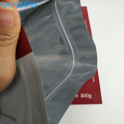 Mat Mühürlenebilir Çanta Ambalajları, Stand Up Çantaları 500 gr. Kahve Paketleme