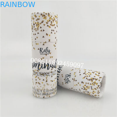 Özelleştirilmiş Yuvarlak Hediyelik Ambalaj Kutuları, Silindir Kutu Ambalajları İçin Kraft Kağıt Ambalajı