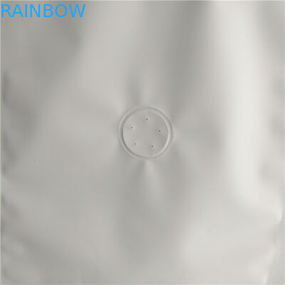 Düz Tabanlı Çanta Gıda Ambalaj Filmi Düz Beyaz Baskı Tablalı, Hava Valfli