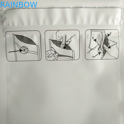 3 Yan Mühür Mat Stand Up Çanta Ambalaj, Stand Up Fermuarlı Çanta Çocuk Proof