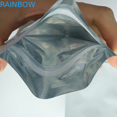 3 Yan Mühür Mat Stand Up Çanta Ambalaj, Stand Up Fermuarlı Çanta Çocuk Proof