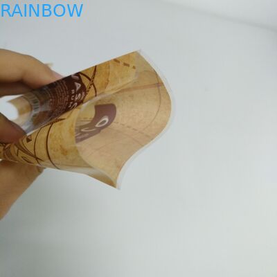 Plastik Malzemeli Gıda Ambalaj Filmleri Özel Logo / Renkli Sarma Paketleri