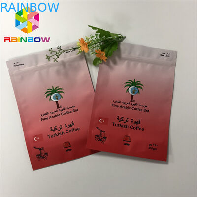 Yeniden Kullanılabilir Stand Up Folyo Kılıfı Ambalajı Renkli Alüminyum Folyo Kahve Çantalı Kilitli