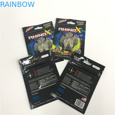 Üç Yan Mühür Stand Up Kahve Torbaları Plastik Mylar Zip Kilit Tütün Ot Ambalaj