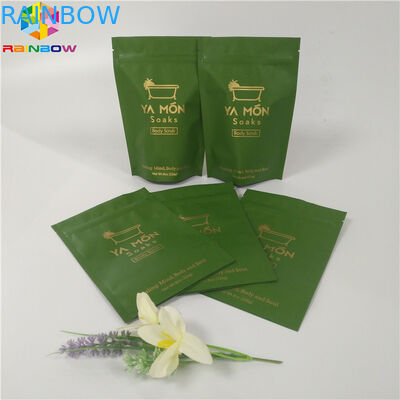 Tuzlar Folyo Kese Ambalaj Fermuar En Stand Up Kilitli Banyo Tuzu Çantası Alüminyum Folyo