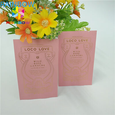 Kahverengi Kraft Kağıt Isı Yalıtım Ambalaj Torbaları Kurabiye / Kahve Çekirdekleri İçin Özelleştirilmiş Boyut