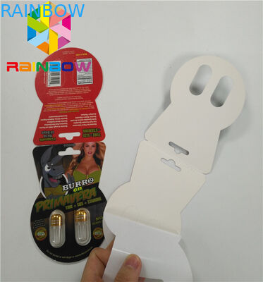 3d Lentiküler Ambalaj Burro Marka Kağıt Kartı Kutusu Şişe Dahil Tek Çift Delikli