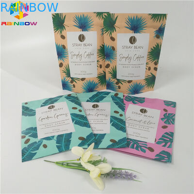 Yeniden kapatılabilir Matt Finish Stand Up Çanta Torbaları, Gövde Fırçalama İçin Zip Kilit Ambalaj Torbası