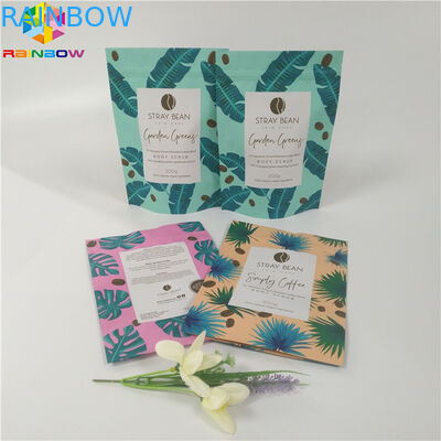 Yeniden kapatılabilir Matt Finish Stand Up Çanta Torbaları, Gövde Fırçalama İçin Zip Kilit Ambalaj Torbası