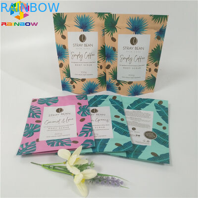 Yeniden kapatılabilir Matt Finish Stand Up Çanta Torbaları, Gövde Fırçalama İçin Zip Kilit Ambalaj Torbası