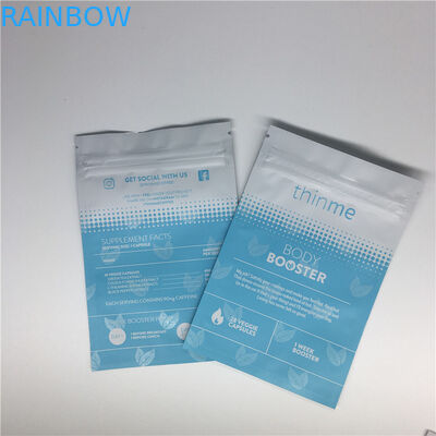 Gıda Sınıfı Bitkisel Tütsü Ambalaj Stand Up Kılıfı Baskılı Kilitli Torba Özelleştirilmiş