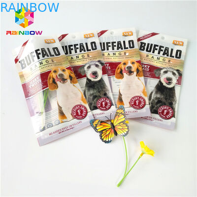 Parlak Finish Stand Up Kilitli Çanta Üç Taraflı Mühürlü Pencere Yapışkanlı Ambalaj