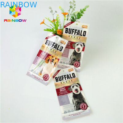 Parlak Finish Stand Up Kilitli Çanta Üç Taraflı Mühürlü Pencere Yapışkanlı Ambalaj