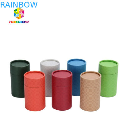 Cilt Bakım Kutusu Ekran Kağıt Kutusu Silindir Karton Kozmetik Ambalaj Tüpü