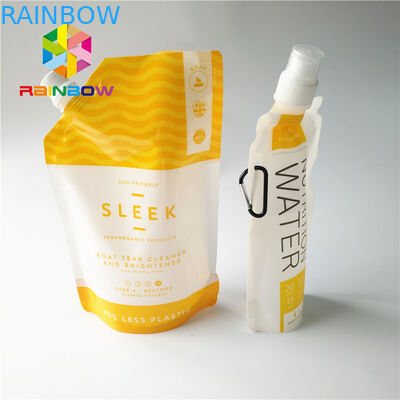 Plastik İçecek Sıvı Borulu Çanta, Meyve Suyu İçecek Standlı Torbalar