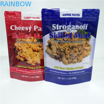 Dijital Baskı Snack Bag Ambalaj Stand Up Gıda Kese Alt Gövde Çantası SGS FDA