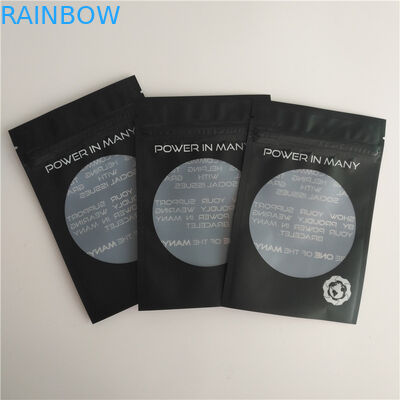 Parlak Isı Mühür Ambalaj Çantaları Özel Logo Zip Kilit Çanta Küpe Bilezik Torbalar