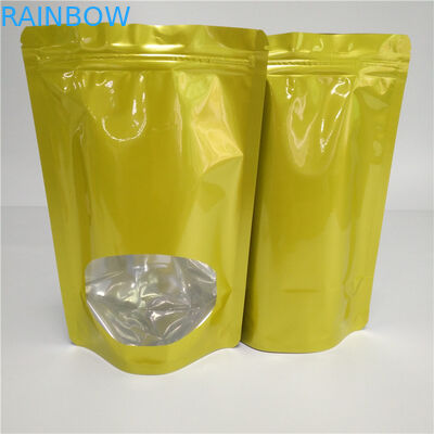 Isı Yalıtımlı Kuru Gıda Torbaları Özel Snack Ambalaj Alüminyum Folyo Çay / Kahve Çekirdeği için