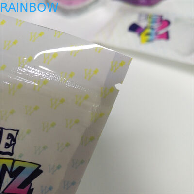 RUNTZ / Hologram Açılıp Kapanabilir Plastik Torbalar Çerezler Stand Up Kılıfı Şakalar Koku Korumalı