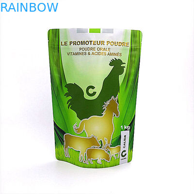 Neme dayanıklı Plastik Torbalar Ambalaj Yem Torbası Kavrama Contası Alüminyum Folyo Doypack