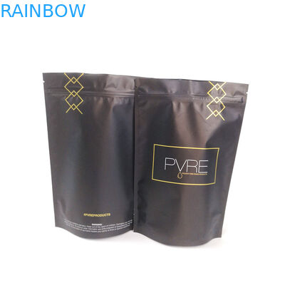 Gravnre Baskı Alüminyum Folyo Stand Up Kılıfı Özel Baskı Kahve Çanta Geri Dönüştürülebilir