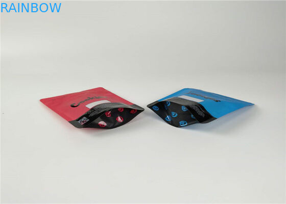 Alüminyum Folyo Çantalar Plastik Torbalar Paketleme 1LB Kurabiye CBD Ambalajı Dayanıklı