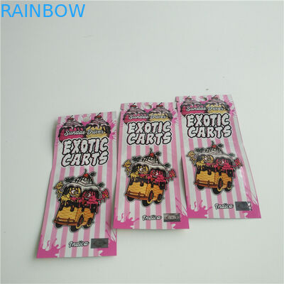 CBD Vape Kartuşları Açılıp Kapanabilir Stand Up Torbalar Fermuar Mylar Çantası Vape Tankı Için