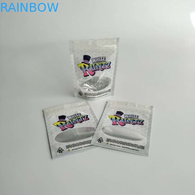 Parlak Runtz Plastik Torbalar Ambalaj Koku Geçirmez Stand Up Runtz Orman Erkek Çantası