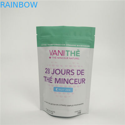 Özel Baskılı Snack Gıda Ambalaj Torbaları Fermuarlı Alüminyum Folyo Süt Tozu Paketi