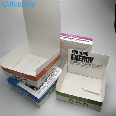 PET Pencere Hologram Kutusu ile Küçük Boş Kozmetik Kağıt Bitkisel Tütsü Ambalajı