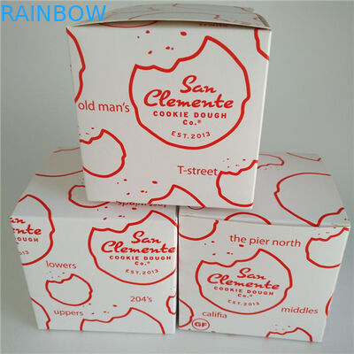 PET Pencere Hologram Kutusu ile Küçük Boş Kozmetik Kağıt Bitkisel Tütsü Ambalajı