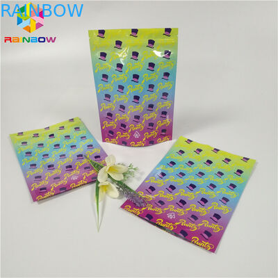 Çerezler Koku Geçirmez Runtz Çanta Kilitli Stand Up Torbalar Çocuk Dayanıklı Gravür Baskı