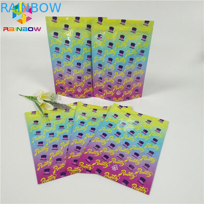 Çerezler Koku Geçirmez Runtz Çanta Kilitli Stand Up Torbalar Çocuk Dayanıklı Gravür Baskı