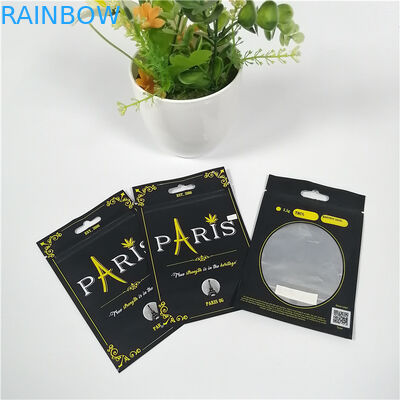 CYMK Renk Bitkisel Tütsü Ambalaj Alüminyum Folyo Stand Up Plastik Mylar Fermuar Çanta