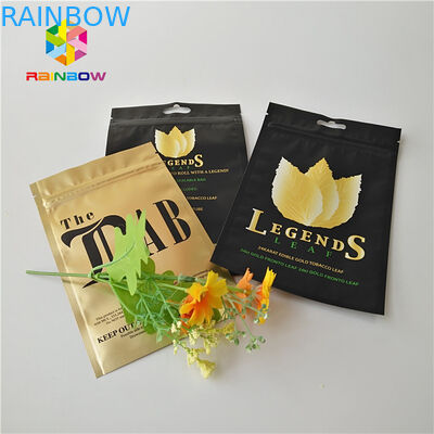 CBD Yağ Sakızları Weeds için Alüminyum Folyo Plastik Torbalar Ambalaj Neme Dayanıklı