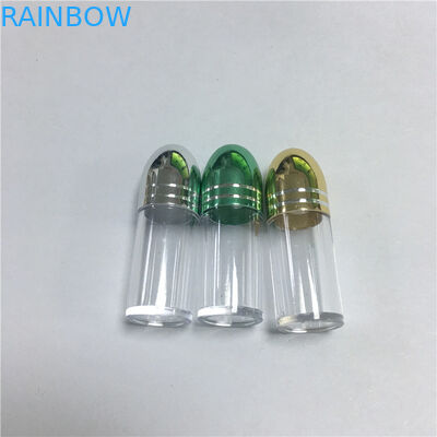 Renkli Plastik Hap Şişeleri Metal Kap Kapsül Konteyner Gravür Craft ABS Malzeme