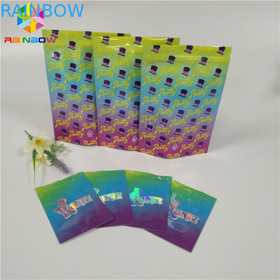 Koku Dayanıklı Folyo Kılıfı Ambalaj Runtz Çantaları Çerezler / Hap / Sakızlı Ayı Uygulaması