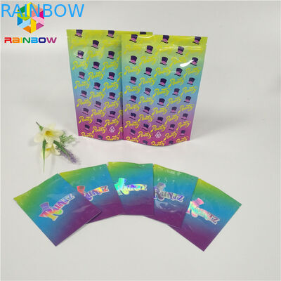 Koku Dayanıklı Folyo Kılıfı Ambalaj Runtz Çantaları Çerezler / Hap / Sakızlı Ayı Uygulaması